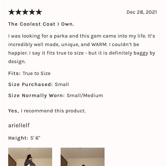 FREE PEOPLE SIENNA REVERSIBLE PARKA JACKET RARE NEW - Picture 11 of 12